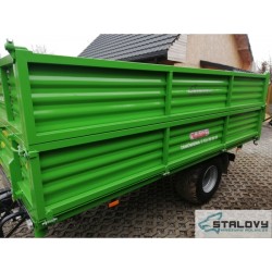 Przyczepa rolnicza wywrotka dwuosiowa 6t 8t 10t 12t tandem