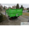 Przyczepa rolnicza wywrotka dwuosiowa 6t 8t 10t 12t tandem