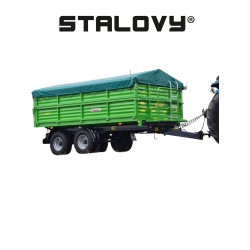 Przyczepa rolnicza wywrotka dwuosiowa 6t 8t 10t 12t tandem