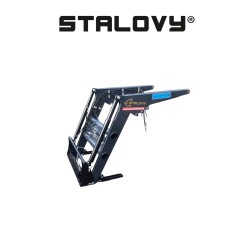 Ładowacz czołowy z siłownikami dwustronnego działania