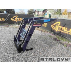 Ładowacz czołowy z siłownikami dwustronnego działania