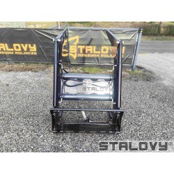 Ładowacz czołowy z siłownikami dwustronnego działania