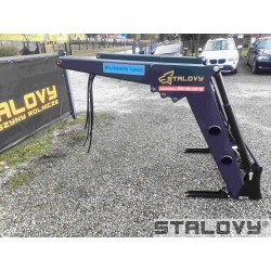 Ładowacz czołowy z siłownikami dwustronnego działania