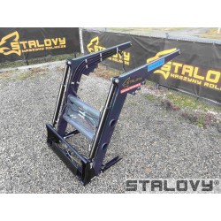 Ładowacz czołowy z siłownikami dwustronnego działania