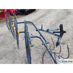 Przetrząsaczo-zgrabiarka do fasoli