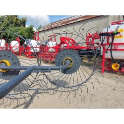 Przetrząsaczo-zgrabiarka do fasoli