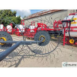 Przetrząsaczo-zgrabiarka do fasoli