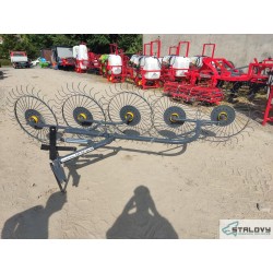 Przetrząsaczo-zgrabiarka do fasoli