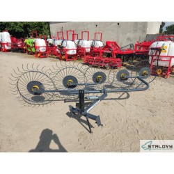 Przetrząsaczo-zgrabiarka do fasoli