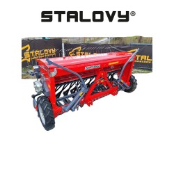 Siewnik zbożowy stopkowy