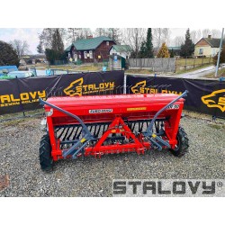 Siewnik zbożowy stopkowy