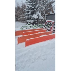 Pług do śniegu do odśnieżania mocowanie tur euro-ramka tuz