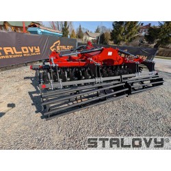 Brona talerzowa 4,0m - hydraulicznie składana, talerze 560mm