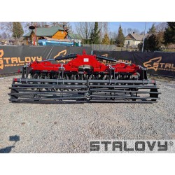 Brona talerzowa 4,0m - hydraulicznie składana, talerze 560mm