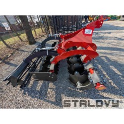 Brona talerzowa 1,8-2,0m - lekka konstrukcja dla mniejszych ciągników