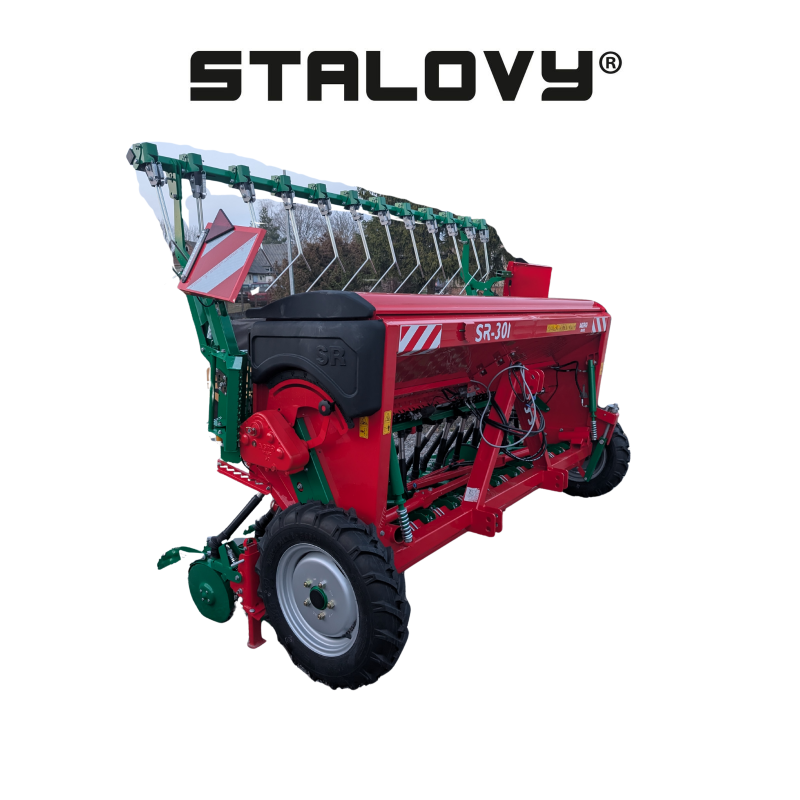 Siewnik zbożowy Agro-Masz SR301 - precyzyjny siew bezorkowy